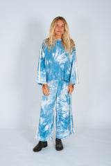 Lounge Pants in Cloud Tie Dye - Atmosea