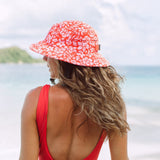 Holiday Floral Surf Hat UPF50+