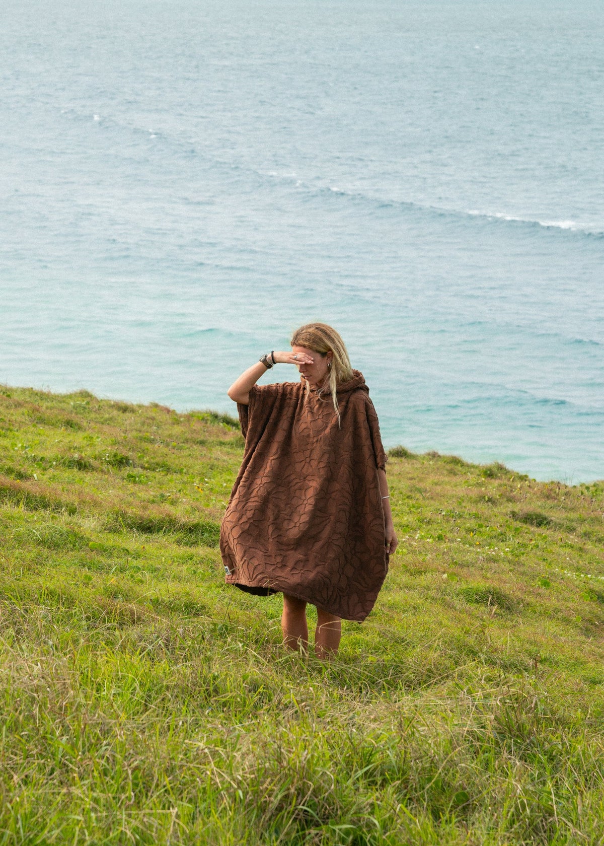 Hooded Changing Towel Cacao