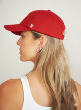 Recycled Cotton |  Essential Cap | Chili Red