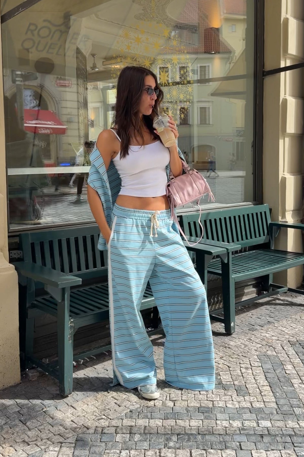 In The Blue Pants - Ocean Stripe
