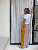 Patchwork Pant in Ginger Gingham - Atmosea