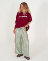 Patchwork Pant in Holiday Stripe - Atmosea