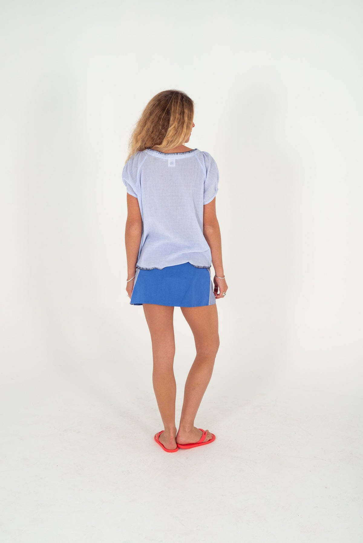 RORY BUTTON UP BLOUSE - Atmosea