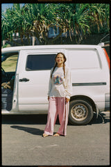 'Saline Shrine' By Angie Samblotte x Atmosea - Artist Oversized Longsleeve Tee - Atmosea