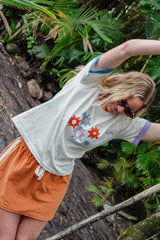 Sporty Terry Skirt in Rust - Atmosea