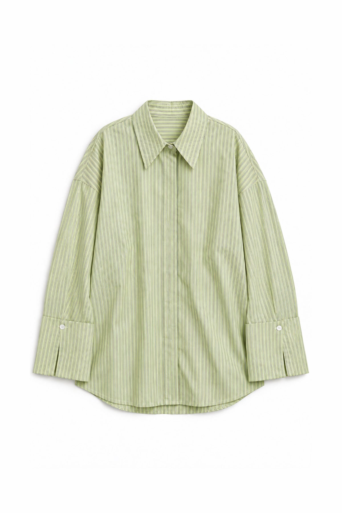Electric Stripe Shirt - Lime