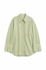 Electric Stripe Shirt - Lime