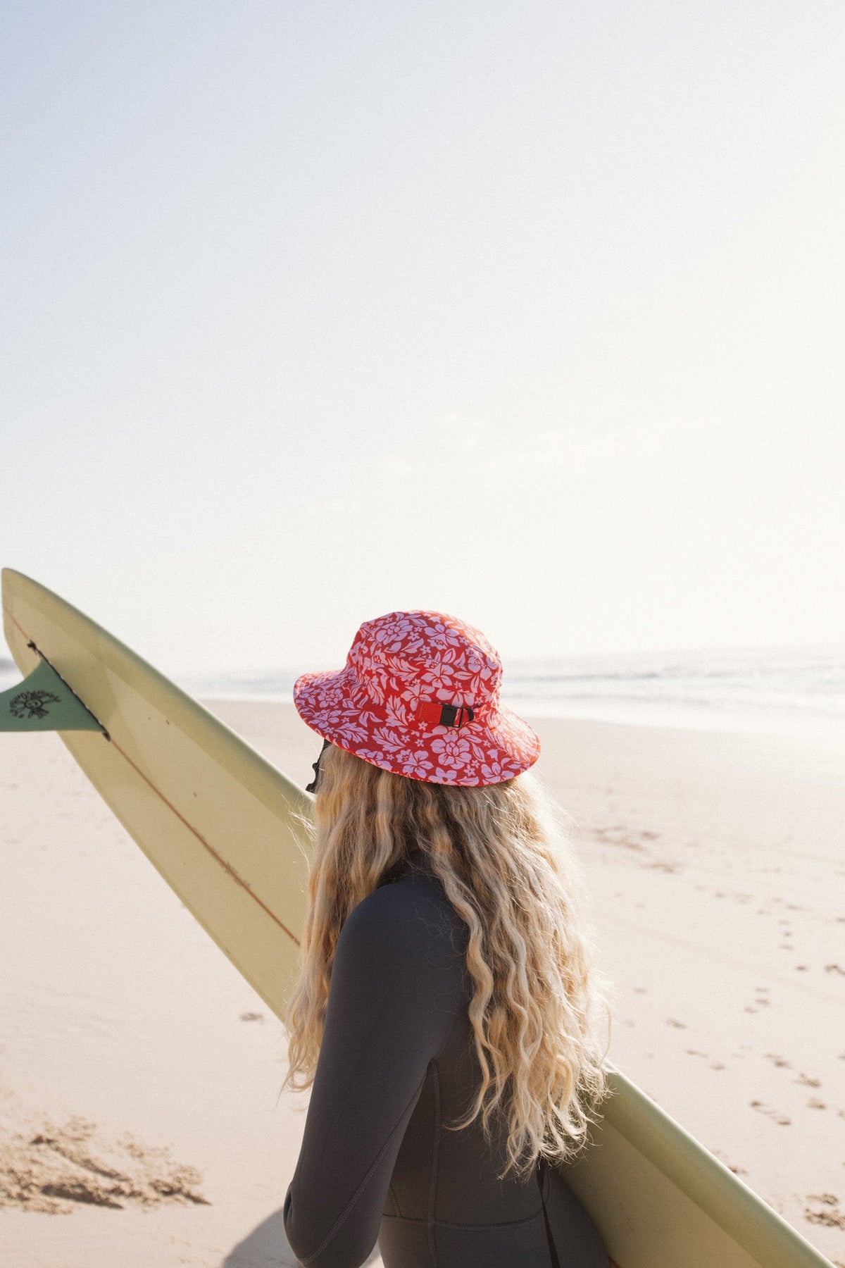 Holiday Floral Surf Hat UPF50+
