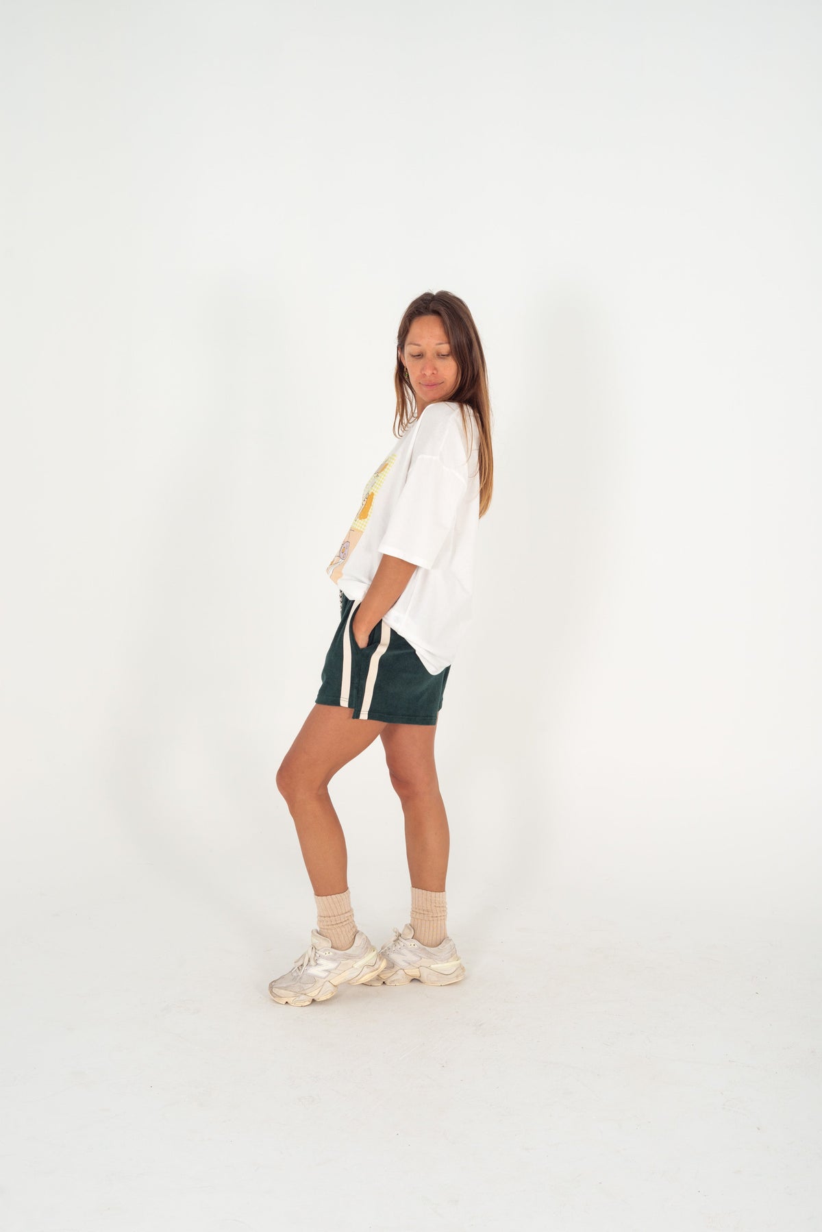 Terry Towelling Shorts Forrest - Atmosea