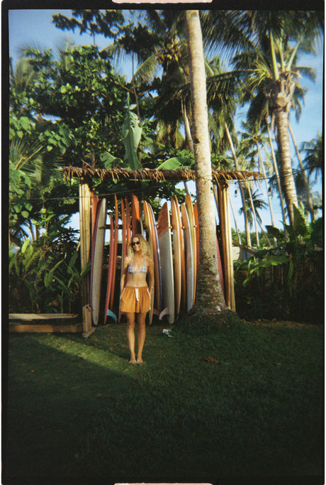 Terry Towelling Shorts Rust - Atmosea