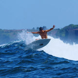 Bolt Boardsox surf cap in black with a white lightning bolt