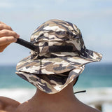 The Camo Surf Hat - Boardsox Surf Hat + Hard Shell Insert - BOARDSOX®Hat