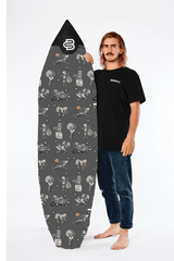 The Skeletor Short - Boardsox Canvas Surfboard Cover - BOARDSOX®