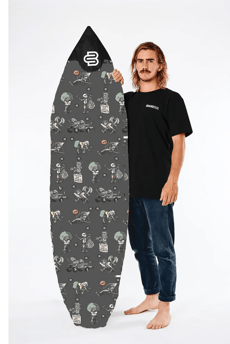 The Skeletor Short - Boardsox Canvas Surfboard Cover - BOARDSOX®