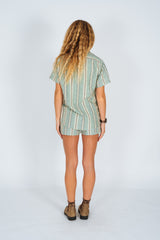 Unisex Shirt in Holiday Stripe - Atmosea