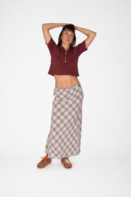 Yani Bias Maxi Skirt - Atmosea